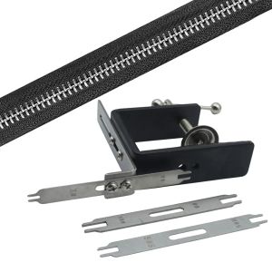 Sewing Zipper Installation Tool Spare Parts Components Easy to Use Professional Direct Replaces for No Lock Slider