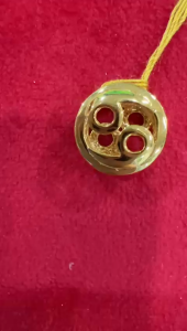 Poh Heng Jewellery 22K Cancer Charm Pendant in Yellow Gold[Price By Weight]