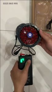 [Xả Kho Giảm Giá] Bộ Phụ Kiện Áo Điều Hòa DOKY Nhật Bản Cao Cấp PIN 50.000mAh Quạt 18V Chạy 18-20 Tiếng Có 8 Số Màn Hình LED BH 12 Tháng