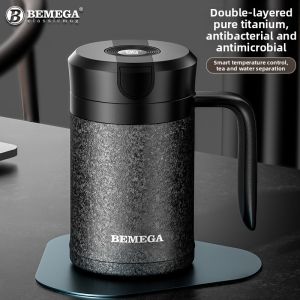 Bemega | High-end Pure Titanium Thermal Tea-infusion Cup