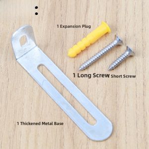 Childrens Room Furniture Anti-Tip Devices Metal Bookshelf Flower Stand Fixed Accessories Home Decoration Safety Equipment