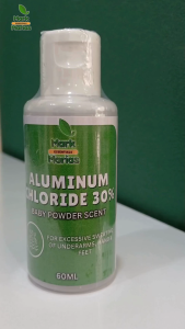 Mark and Marias Aluminum Chloride 30% Antiperspirant Spray 60ml Baby Powder Scent Underarm Hand Feet Sweat Control Long-Lasting Dryness Fast-Drying Formula Daily Underarm Care Suitable for Hands Feet & Underarms Travel Friendly Premium Personal Care