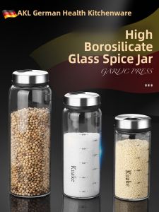 AKL | Spice Jar Salt and Pepper Shaker Kitchen Condiment Bottle