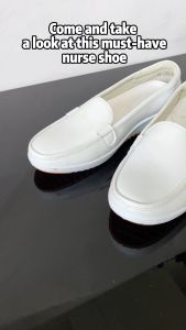 Sizes 35-41 Nurse Shoes Soft Sole Breathable Sweat-absorbing Non Slip Non Tiring Comfortable Flat Bottom Shoes for Women