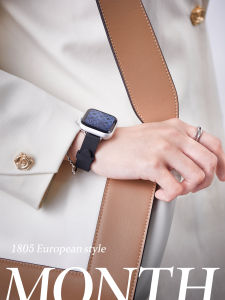 Ultra Sport Silicone Watch Band for  Watch S11/S10 iWatchs Men Women Fine Strap Creative Trendy Brand Xuanren