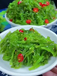 Instant Edible Kelp Salad Wasabi Flavored