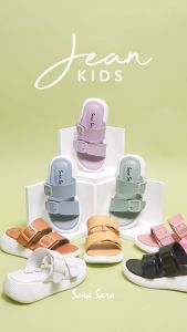 Sara Sara JEAN KIDS Sandal Selop Anak Perempuan Sendal Gesper Empuk Anak-anak