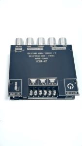 ZK-MT21 2.1 channel bluetooth 5.0 subwoofer power amplifier board 50WX2+100W high power audio stereo power amplifier board bass power amplifier AUX car power amplifier board stereo high and low bass adjustment power amplifier board outdoor home