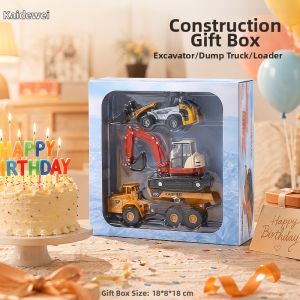 Kaidiwei | Alloy Construction Vehicle Set for Children 3-6 Years