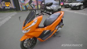 Diton Premium H9237 Repsol Orange H 9237 Honda Colors Motorcycle Spray Paint 400ml