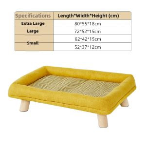 NANGDUXIONG | Removable Washable Cooling All-Season Pet Bed