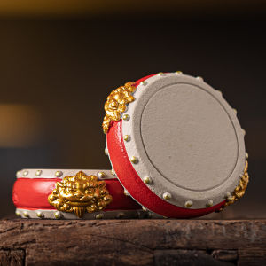 Mặt Đá Trống Màu Xanh Đỏ Theo Phong Cách Trung Hoa Mới Trang Trí Bàn Trà Tấm Lót Nắp Bình Trà Đá Trang Trí Nhà