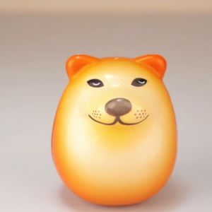 TAIYO Squishy Slow Egg Dog Squeeze Pencet Soft Squisi Telur Smooth Cute Stress Relief Mainan