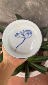 Bộ bát cúng gia tiên ĐK33CM gốm sứ Bát Tràngbộ bát đĩa hoa mặt trờibộ bát đĩa CÁNH CONG KHAY MÂY bộ bát đĩa thắp hương GN