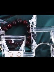 Isi 100 Lembar Plastik Klip PVC Menebal Ukuran 5x7cm /6*8cm