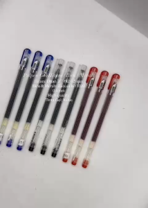 Pulpen Gel 0.5 mm 0.4mm Hitam Biru Merah / Bolpoin Tinta Bolpoin Pulpen Gel