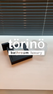 torino Bathroom Accessories Stainless Steel 304 Glass Soap Dish T7 Series Pemegang Rak Sabun Matte Black 肥皂架