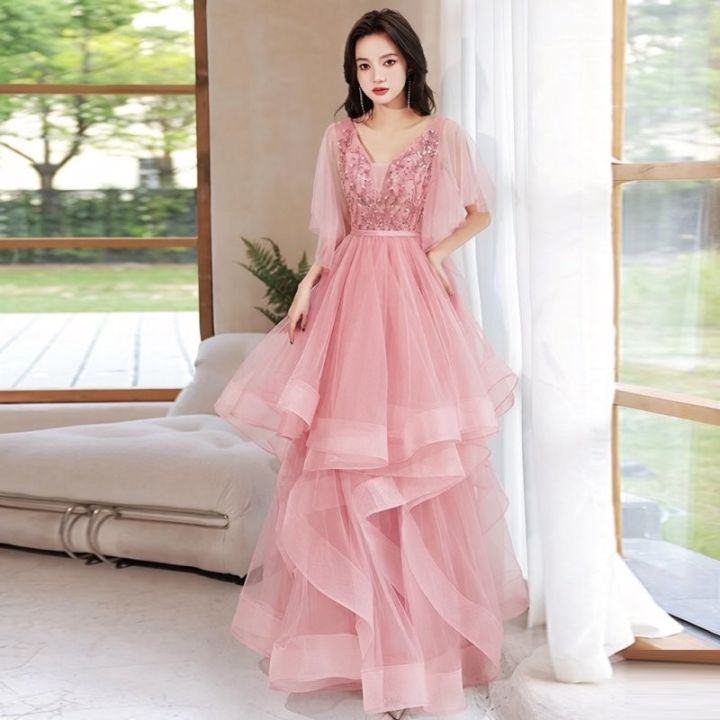 EAGLELY 2026 New Luxury Banquet Evening Dress Gown Glitter Elegant Host Dress Annual Dinner Blue Long Dress Temperament Fantasy Ball Gown For Women Formal Event/Party/Prom Night | Lazada PH EAGLELY 2026 New Luxury Banquet Evening Dress Gown Glitter Elegant Host Dress Annual Dinner Blue Long Dress Temperament Fantasy Ball Gown For Women Formal Event/Party/Prom Night | Lazada PH