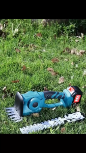 Portable Cordless Hedge Trimmer With Brushless Motor Rechargeable Lithium Battery Powered Stable Performance Handheld Garden Tool For Shrub Bush And Backyard Plant Trimming Work