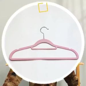 50 PcsPremium Velvet Hanger Non-Slip Anti Slip Clothes Hanger Cloth Coat Hangers Pants Laundry Organiser