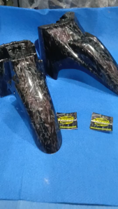 SPAKBOR DEPAN A HALUS DAB B KASAR SET YAMAHA JUPITER Z NEW ROBOT KARBON FORGED