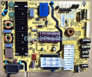 Bo khiển bo mạch bo nguồn bo tcon Tv Panasonic 49DX400V và 43DX400V nguyên zin hoạt động tốt
