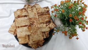 Cemilan Snack Pisang Sale Kering 200 Gram Gurih