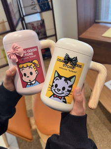 Portable Ceramic Inner Wall Insulated Tea Water Separation Cup for Women Stylish New Model Beverage Dining Utensils Gift