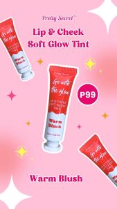 Pretty Secret Lip & Cheek Soft Glow Tint # 01 Warm Blush 10ml
