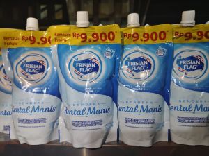 Susu Frisian Flag bendera Kental Manis Pouch 260gr Rasa PUTIH/susu Bendera/Susu Kental Manis/Susu Pouch murah/susu ekonomis