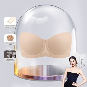 Strapless Anti-slip Shaping Invisible Large Cup Bra