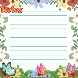 PERSONALIZED NOTEPAD 3.5 x 3.5 inches