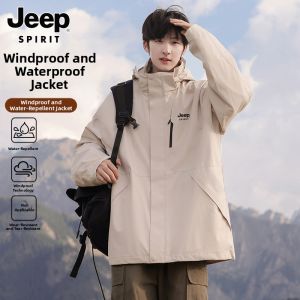 JEEP SPIRIT | Windproof Waterproof 3 in 1 Outdoor Jacket