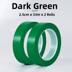 High Adhesive PVC Warning Tape Green Color Safety Stripe