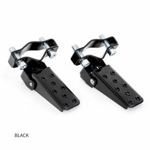 1 Pair Retro Motorcycle Foldable Foot Pegs Shock-absorbing Pedals Modified Parts Compatible For Honda Acesssories