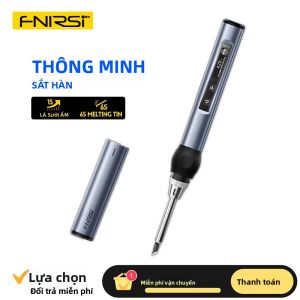Bút Hàn Thông Minh FNIRSI HS01 T65-BC2 PD 65W Điều Chỉnh Nhiệt Độ Trạm Hàn Điện Cầm Tay Cho Các Dự Án DIY