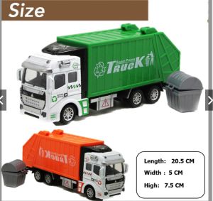Garbage City Vehicle Truck Pull-Back Vehicles Children Early Education Learning Birthday Gift Boys Kids Toys Mainan Kereta budak Lelaki 玩具车男孩 (2252)