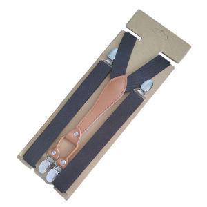 Adjustable X Back Style Suspenders Fashion Durable Suspenders with Strong Metal Clips for Mens and Womens