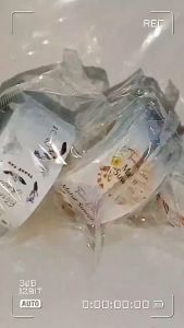 500 Pcs Stiker Label Thank You 2.5cm Sticker Roll Terima Kasih Warna Tempelan Ucapan SS001