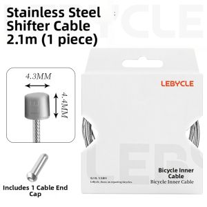 LEBYCLE | Stainless Steel Brake Cable and Derailleur Cable Bicycle Accessory