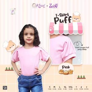 Kazel x Zebe Tshirt Puff (1pc)