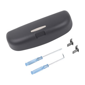 Car Eyeglasses Organizer for Skoda Kodiaq Karoq 2018 2019 2020 2021 2022 2023 2024 2025 ABS Storage Box Glasses Case Holder
