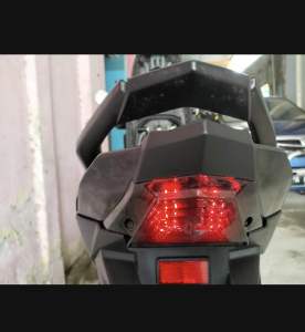 Lampu stoplamp rem belakang running beat fi esp street 2017 2018 2019 8 mode kedip automatic