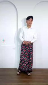 Sarung Goyor Halus Printing Pohon Barokah Rayon Premium Pria Dewasa