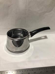 PANCI SUSU STEAMER MINI 16cm TUTUP STAINLES FREE ENTONG NASI COD
