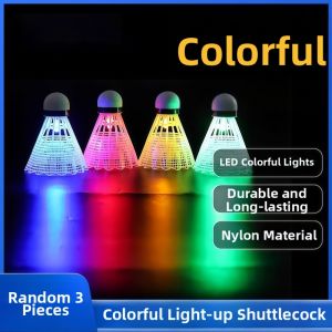Glow in Dark Wind Resistant Badminton Shuttlecock