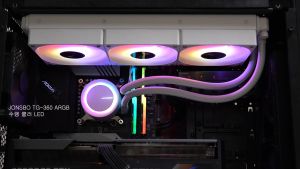 ชุดน้ำ Jonsbo TG-360 black white Liquid Cooling LCS