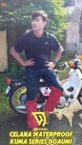 Celana Gunung Waterproof Anti Air Doaumi Kuma Long Pants Inner Polar Grid Celana Panjang Tahan Air Pendaki Gunung