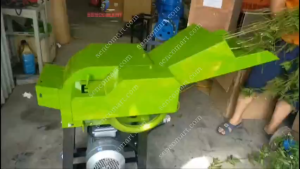 Máy Băm Rơm Làm Nấm - Máy Băm Cỏ Cho TrâuBò Đa Năng Sử Dụng Động Cơ Chính Hãng