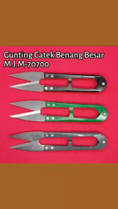 Gunting Potong Benang Besar - Cekris Cutter / Gunting Pemotong Benang / GUNTING TAILOR / PENJAHIT/ THREAD CUTTER M.J.M-70700